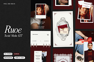 RUOE / Stories Social Media KIT