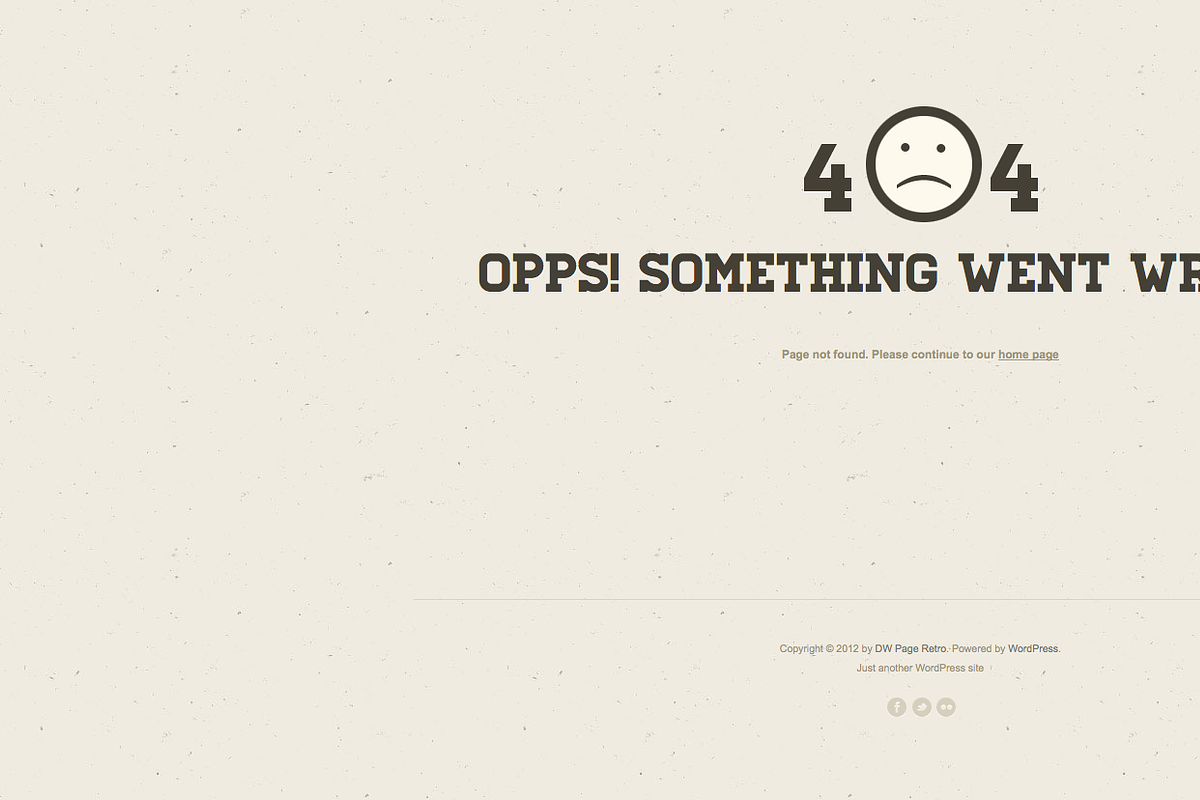 DW One Page Retro - WordPress Theme, a WordPress Template by DesignWall (Photo 3 of 3)