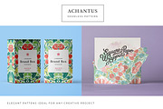 Achantus, Damask Print Patterns, a Pattern Graphic by ASTUDIO (Thumbnail 3 of 9)