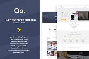 Qa - Multipurpose Wordpress Template