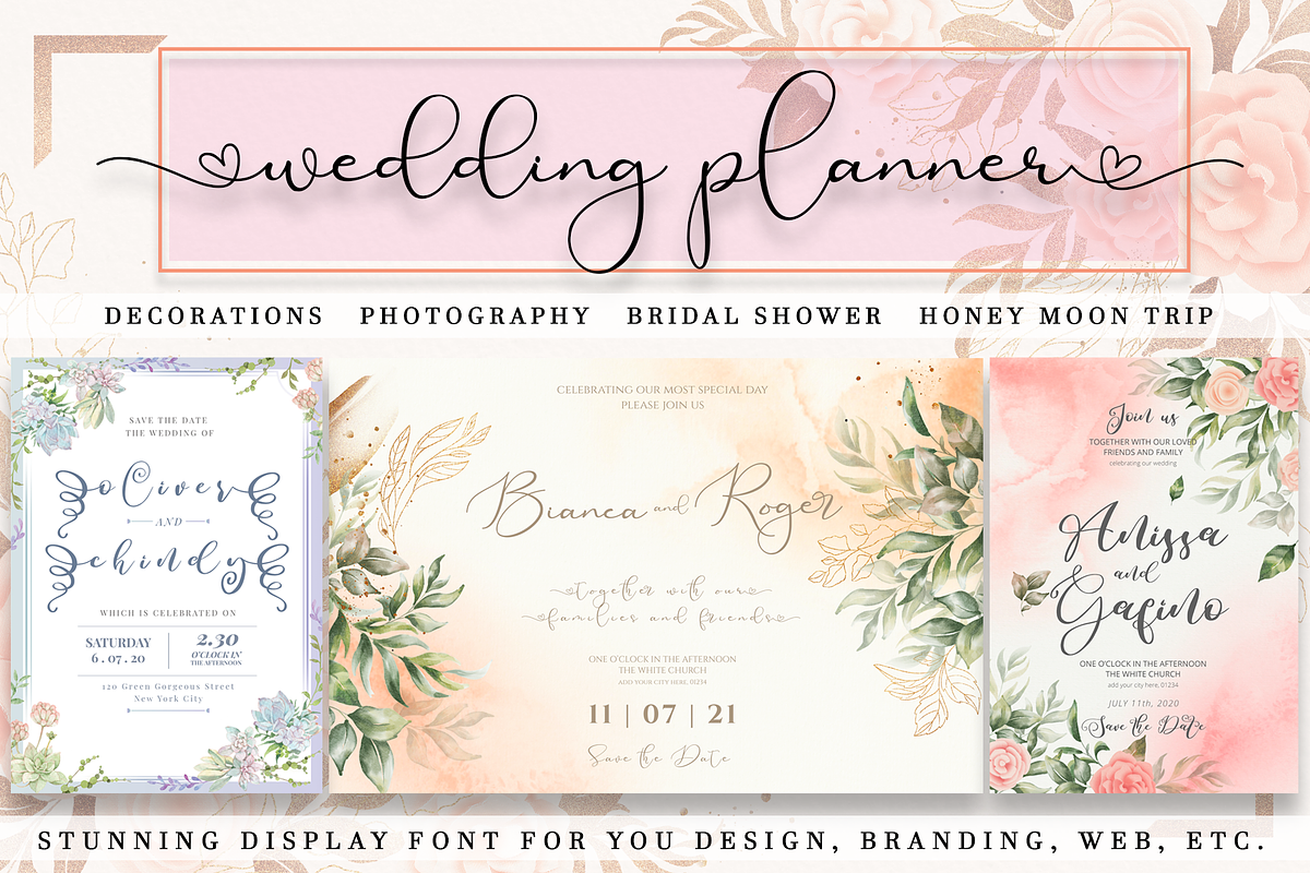 Elsabetha  Elegant Script Font, a Script Font by Aldedesign (Photo 4 of 7)