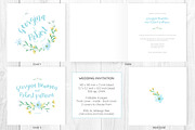 Wild Flowers Wedding Set, an Invitation Template by SimpleThings (Thumbnail 3 of 12)