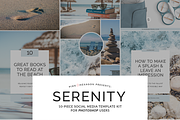Serenity 10 Piece Social Media Temp, a Social Media Template by Kimi Kinsey (Thumbnail 1 of 6)
