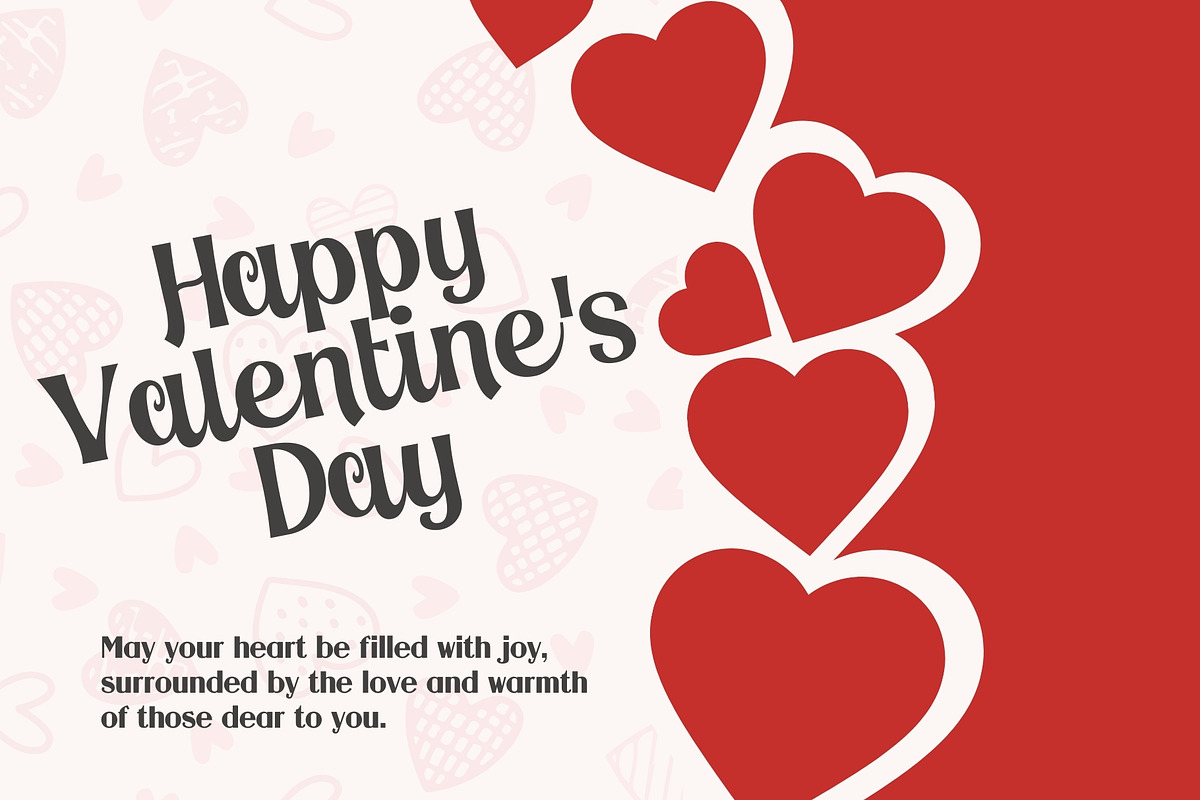 Valentine's Day Font Bundle, a Sans Serif Font by HipFonts (Photo 7 of 12)