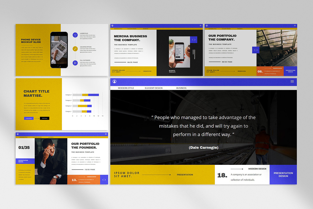 Mercha Google Slide Template, a Presentation Template by slidenotion (Photo 5 of 7)