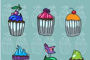 Cupcake set