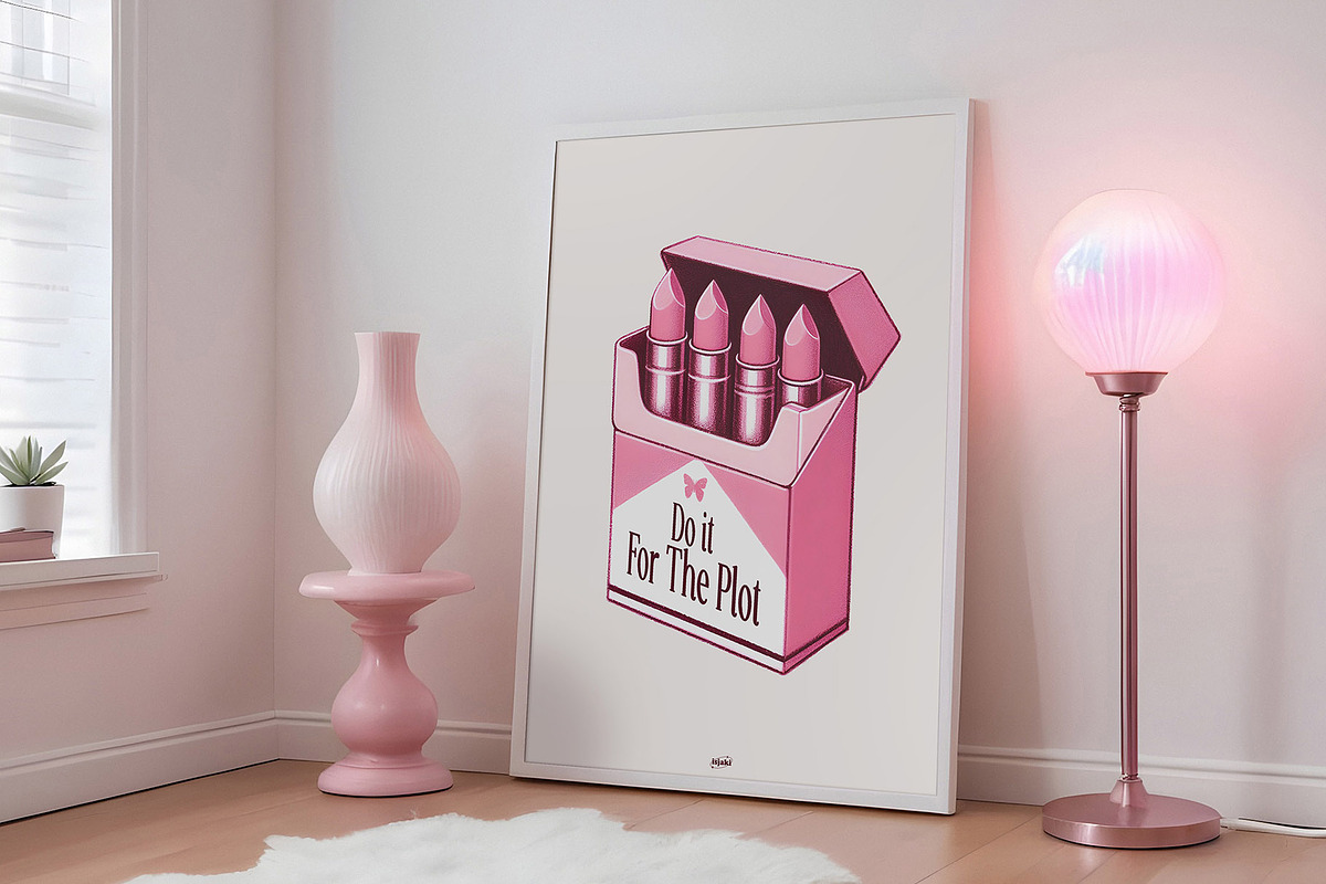 Soft Girly Ambience | Frame Mockup, a Household Mockup by isjakimockups (Photo 6 of 9)