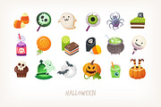 Colourful Autumn Icons Set, a Graphic by Moonery's (Thumbnail 3 of 5)