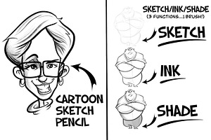 Cartooning Brush Set For Procreate