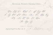 Giselle Script, a Script Font by Calamar Studio (Thumbnail 15 of 19)