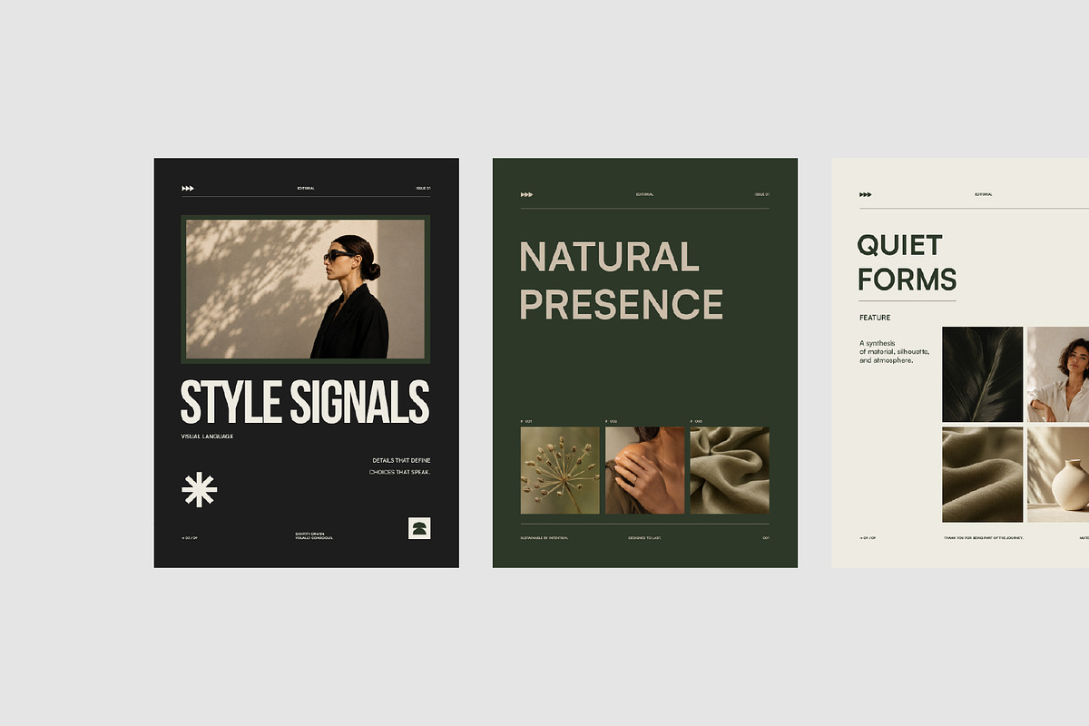 Olive Journal - Editorial Templates, a Social Media Template by MustaART (Photo 6 of 9)