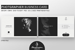 Professional Photographer Card
