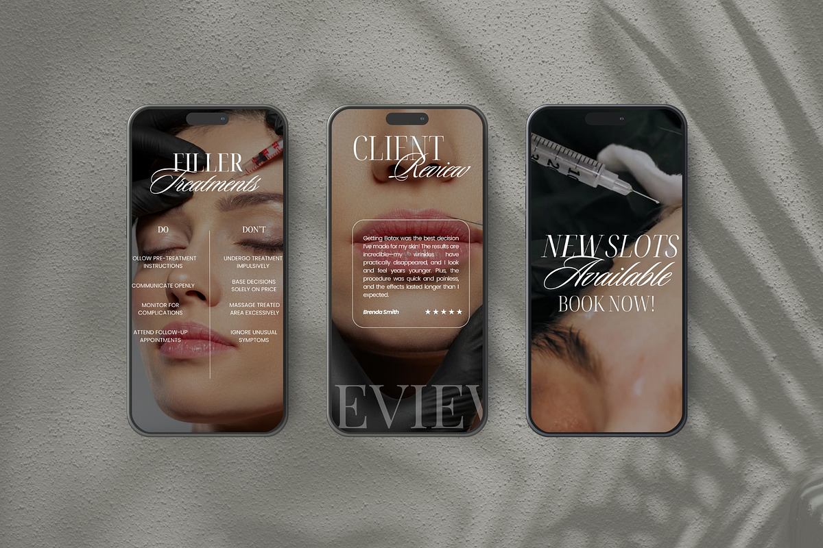Nurse Injector Instagram Template