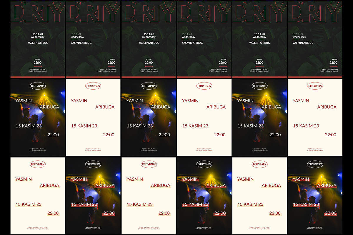 Modern and Neat Poster Templates, a Design Template by Dirtybarn (Photo 12 of 15)