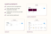 Freelance Business Notion Template, an App Template by MargauxQuercy (Thumbnail 4 of 9)