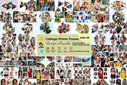 Collage Photo Frame Design Bundle, a Print Template by MRI STUDIO (Thumbnail 1 of 52)