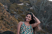 Carefree Woman on a Headland, a Beauty & Fashion Photo by Chris Joel Campbell (Thumbnail 2 of 2)