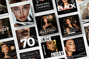 Black Friday Instagram Medspa, a Social Media Template by DesignsbyMariaStudio (Thumbnail 3 of 10)