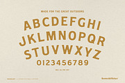 Snoqualmie - A Vintage Style Font, a Serif Font by Komet & Flicker (Thumbnail 14 of 15)