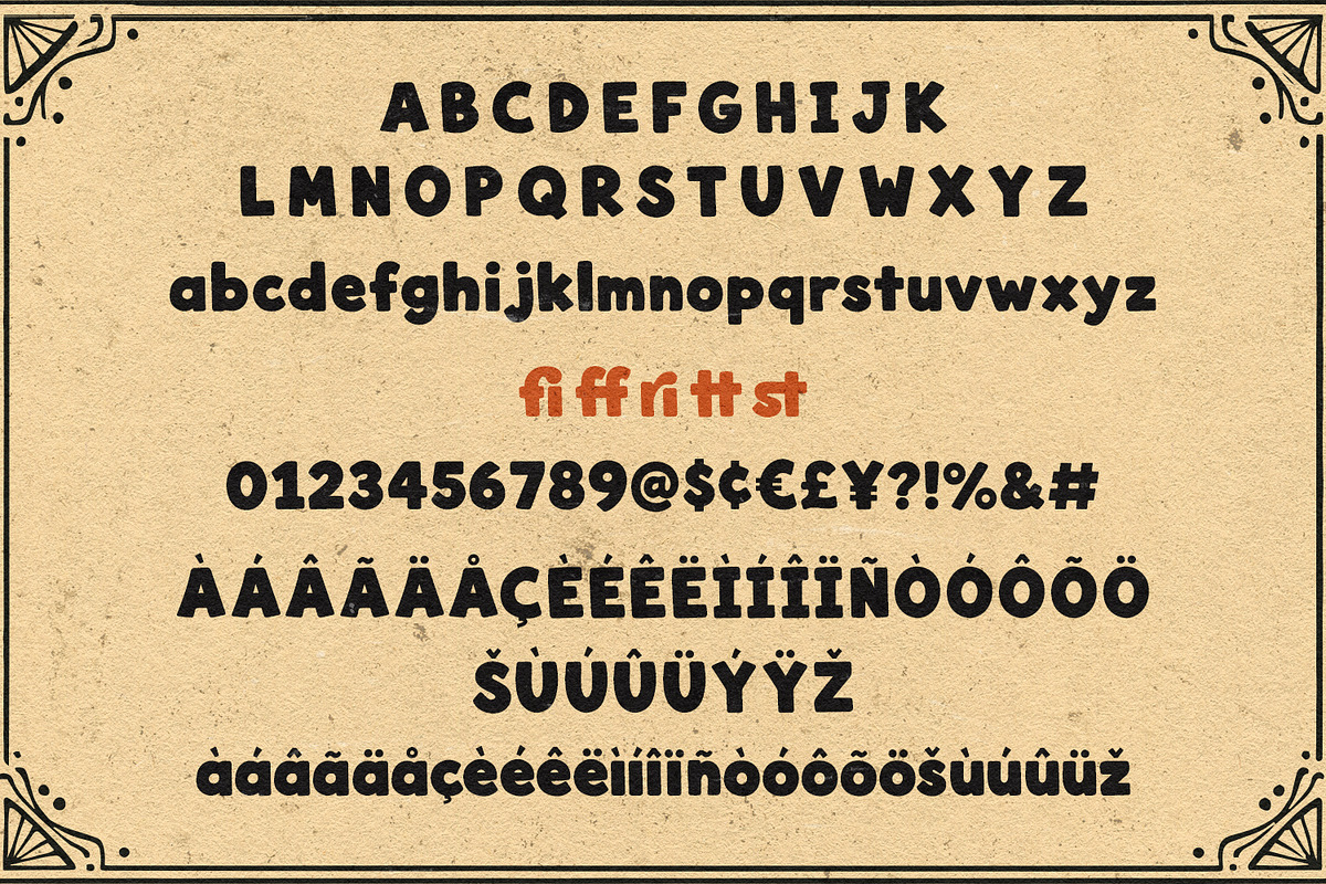 Escamor, a Sans Serif Font by Black Junst (Photo 7 of 7)