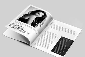 B&W Brochure For Photography-V26