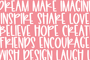Rainbow Dreams | Font with Extras, a Font by KA Designs (Thumbnail 8 of 9)