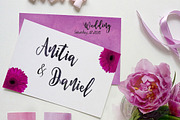 Midnight, a Script Font by artisans (Thumbnail 6 of 6)