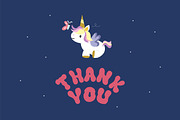 Milky Unicorn, a Font by caocastudio (Thumbnail 6 of 6)