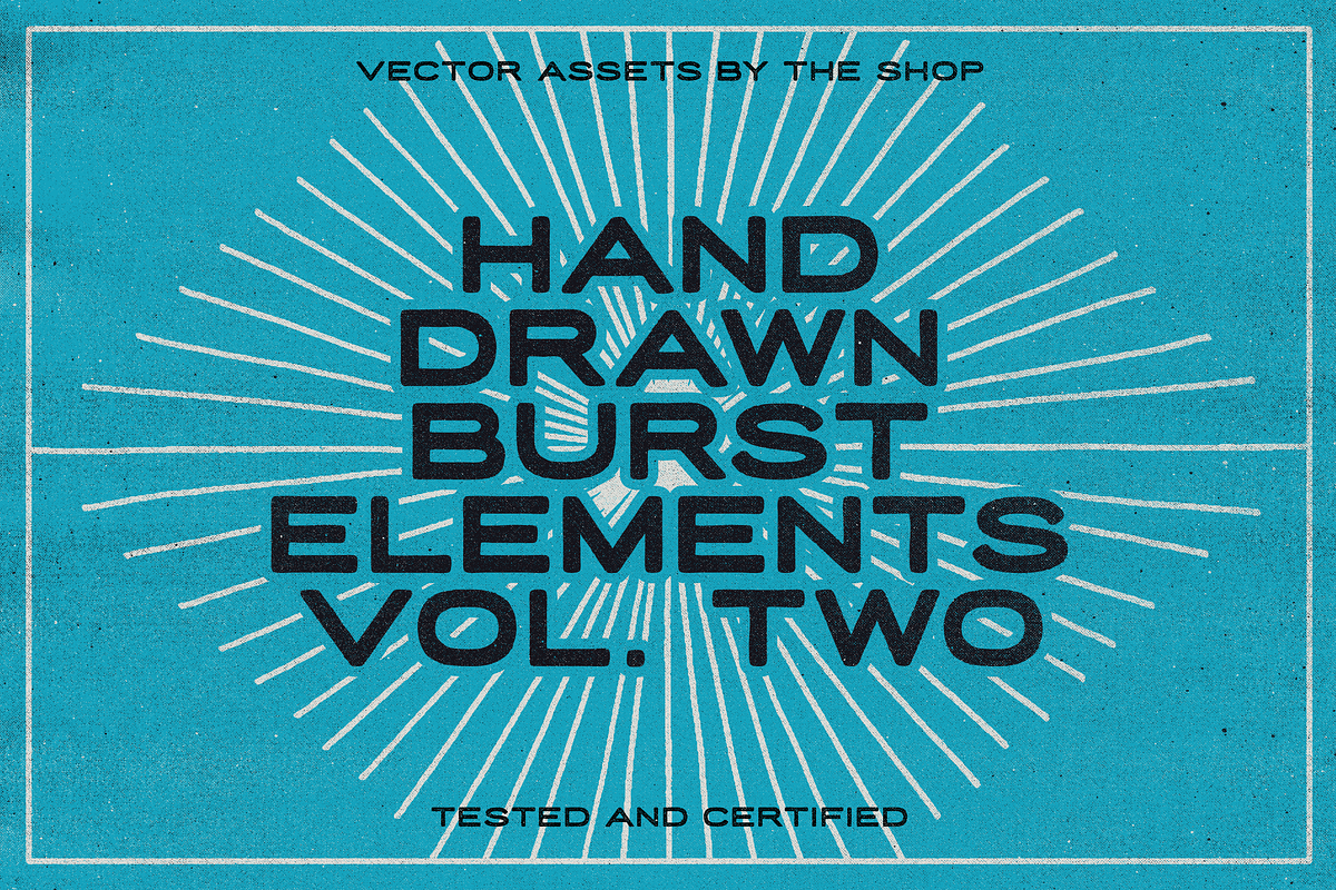 36 hand-drawn burst elements, an Object Graphic by The Shop (Photo 1 of 25)
