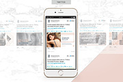 ROSE GOLD | Social Media Pack, a Social Media Template by Marigold Studios (Thumbnail 9 of 13)