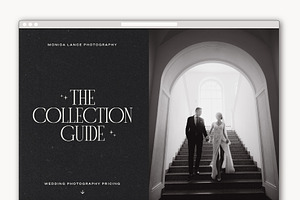 Showit Collection Guide Template, a Landing Page Template by Rachel Kick