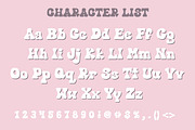 Nostalgia Hand Drawn Retro Font, a Sans Serif Font by Mastilo Designs (Thumbnail 2 of 6)