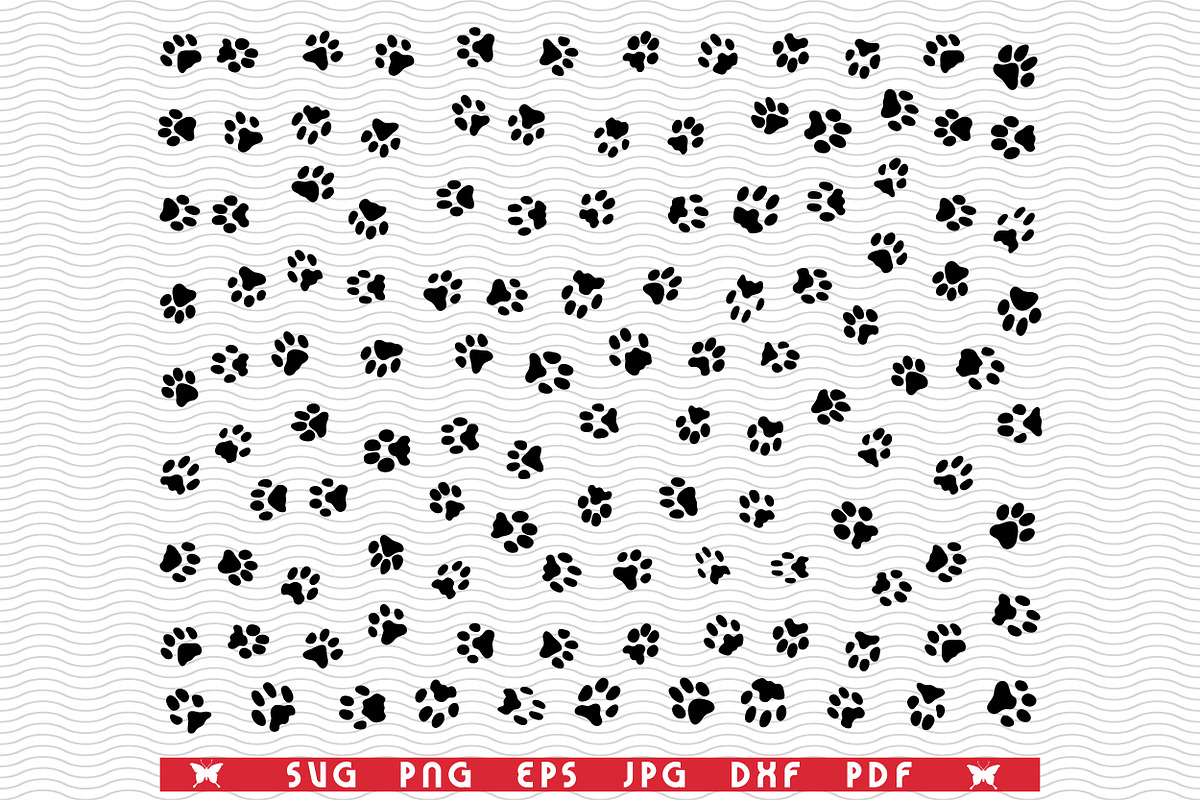 SVG Cats Dogs, Seamless pattern, a Pattern Graphic by DesignStudioRM (Photo 2 of 3)