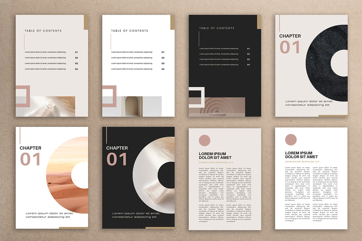 Minimalist Ebook Canva Template, a Marketing Template by 1201AM Design Studio (Photo 9 of 11)