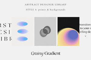 ABSTRACT DESIGN LIBRARY Shapes