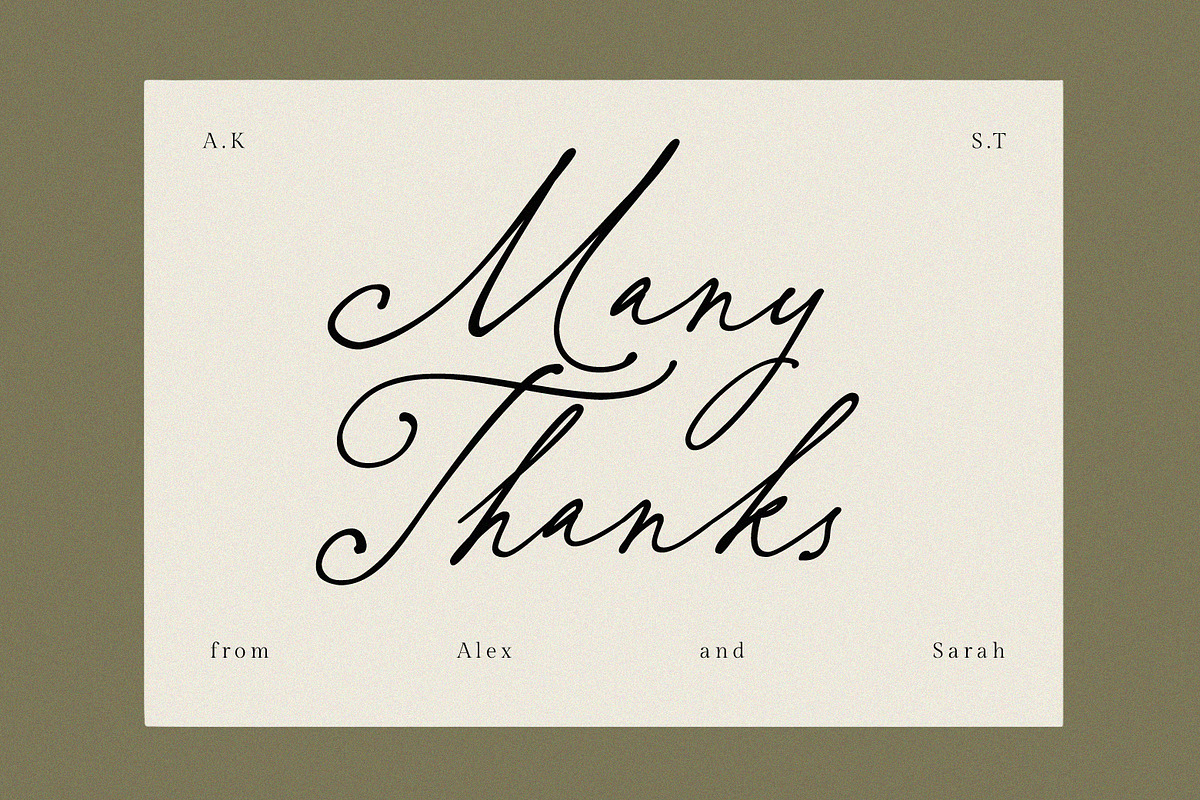 Betris & Daniel | Wedding Font, a Script Font by Ef Studio (Photo 7 of 19)