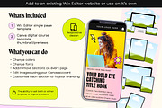 Colorful Wix Editor Sales Template, a Wix Template by Template Twist Shop (Thumbnail 4 of 10)