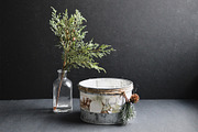 WINTER FLORALS watercolor set, a Decorative Illustration by Yuliia Lashevska (Thumbnail 3 of 10)