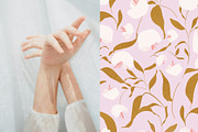 Blush & Ochre. Floral Patterns, a Pattern Graphic by PaperJamLab (Thumbnail 2 of 13)