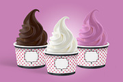 Cool set of ice cream mockups, a Product Mockup by PSD Market (Thumbnail 4 of 13)