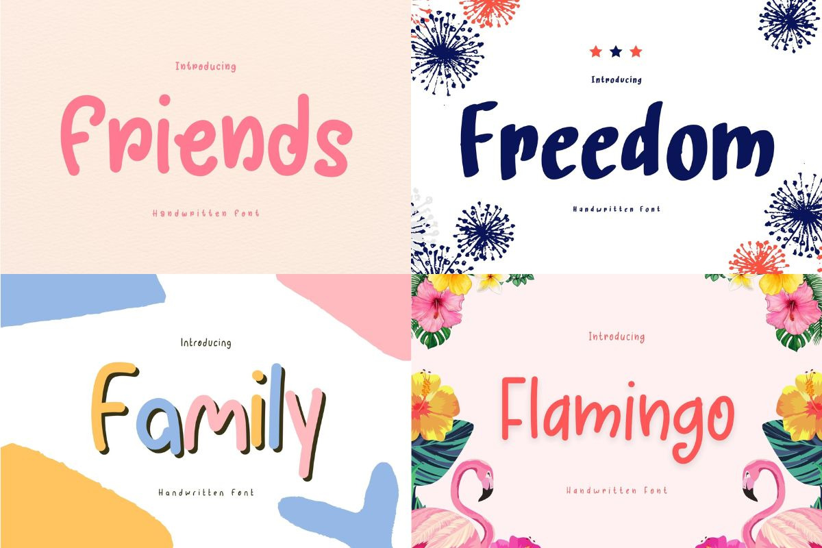 HANDWRITING FONT BUNDLE VOL. 3, a Handwritten Font by Brown Cupple (Photo 5 of 6)