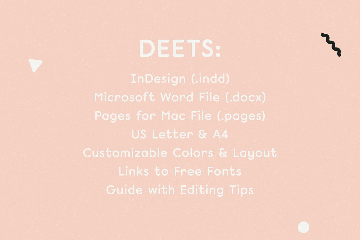 2 Page Resume Template / CV Template, a Resume Template by More Profesh (Photo 5 of 9)