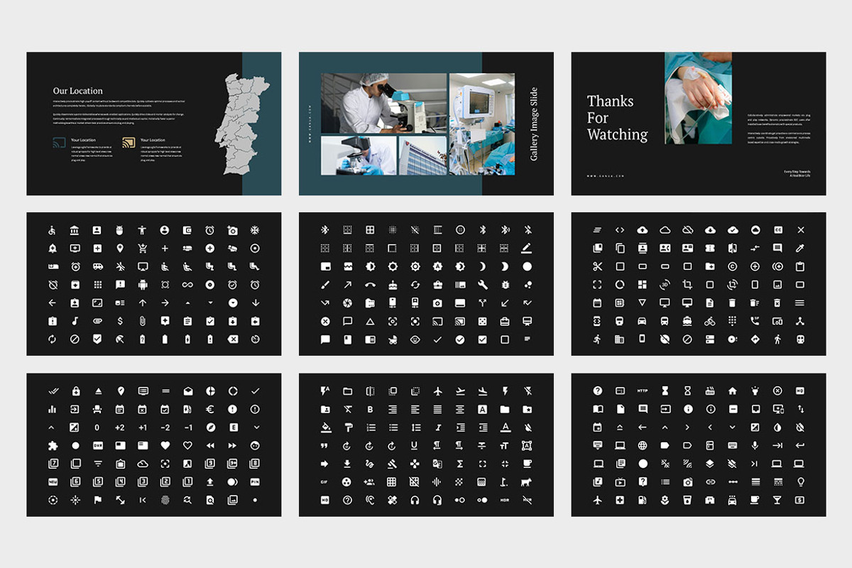 Ganua : Healthcare Powerpoint, a Presentation Template by Punkl Camp (Photo 9 of 9)