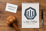 Custom Law Firm Logo Design, a Branding & Logo Template by YUDesignStore (Thumbnail 4 of 7)