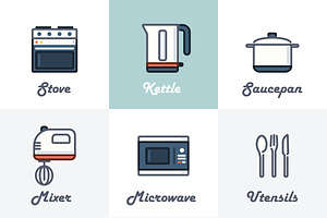 9 Kitchen Icons