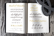 Hawthorne Script, a Script Font by Every Tuesday (Thumbnail 10 of 11)