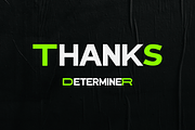 Determiner, a Sans Serif Font by Fachranheit Studio (Thumbnail 10 of 10)