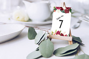 Canva Table Card Template, an Invitation Template by ShineOnWedding (Thumbnail 3 of 11)