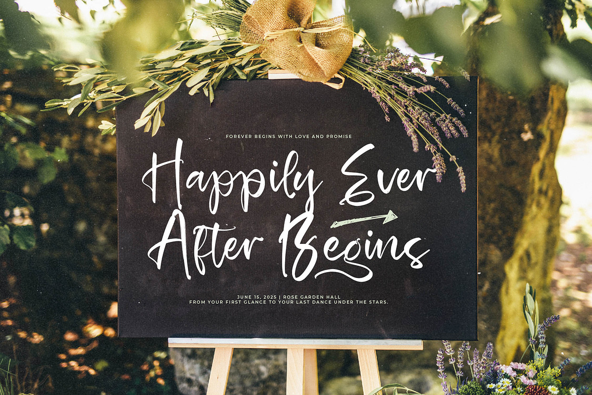 Fluffy Batter Modern Handbrush Font, a Script Font by stylishtype.co (Photo 12 of 15)