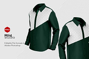 Tactical Dress Shirt V.04 Mockup, a Shirt Mockup by Mildstudio (Thumbnail 6 of 6)